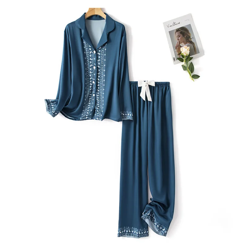 

2021 new fashion home sexy pajamas ladies suit women pajamas