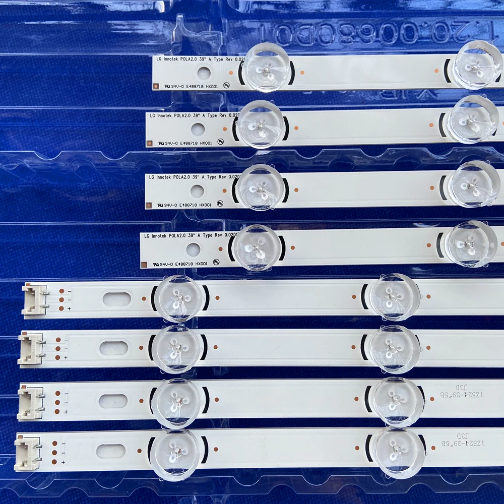 6 комплектов светодиодных панелей для подсветки телевизора Φ 39LN5400 39LA6200 LG innotek POLA 2