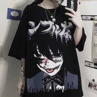 anime kakegurui t shirt jabami yumeko dark style women long sleeve men tees