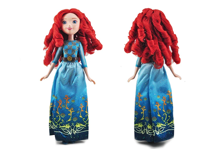 Новое поступление Brave Merida Спящая Красавица Аврора Мулан Pocahontas принцесса общий игровой дом кукла дети девочка подарок на день рождения