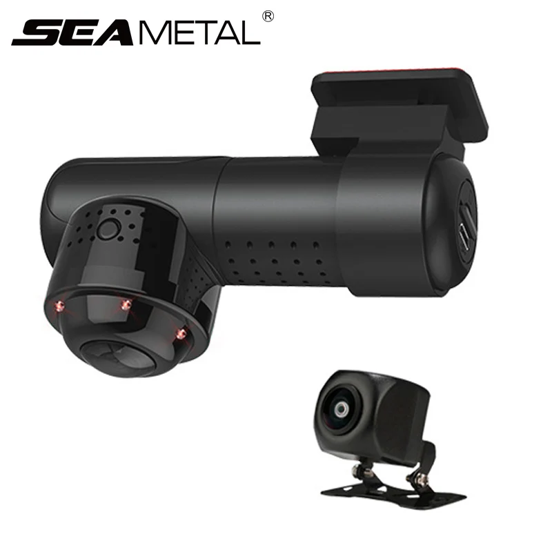 Автомобильный видеорегистратор с функцией ночного видения 360 градусов