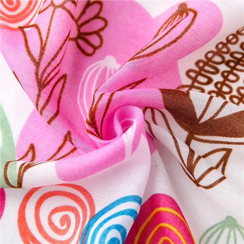 

Fashion Flower seaside sunscreen quality cotton material shawl tourism Autumn and winter women print Beach Tassels silk scarves