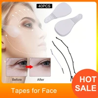 40pcs tapes for face invisible thin face sticker lift tape adhesive chip for shaping v face lift the skin and eliminate wrinkles