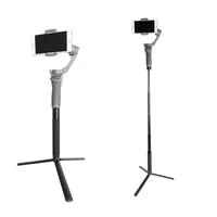 tripod and extension pole set handheld selfie stick for gimbal stabilizerdji osmo mobile 3 om 4 5 zhiyunfeiyu mount accessory