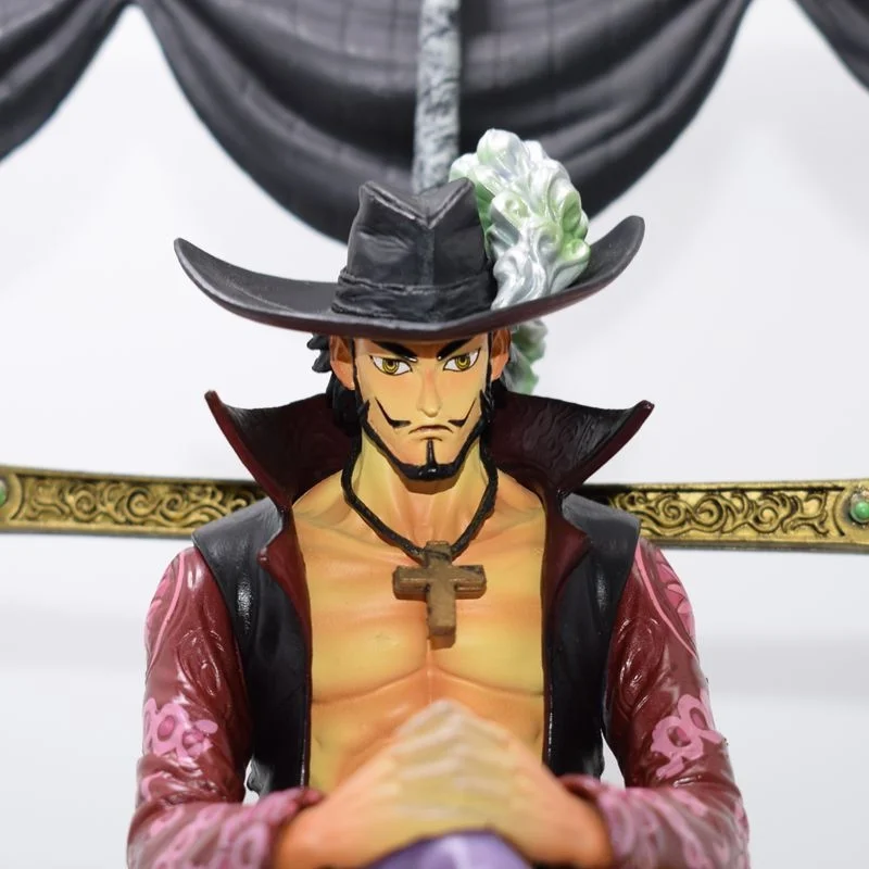Аниме O.n.e.P.i.e.c.e. Mowan Hall GK King Hawkeye Dracule Mihawk положение сидя в коробке примерно 32 см |