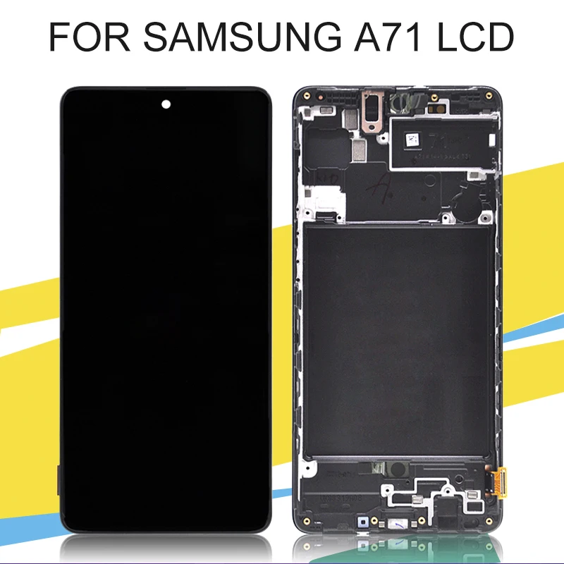

Catteny 6.7inch Display For Samsung Galaxy A71 LCD Touch Screen Digitizer A715F Assembly With Tools Free Shipping