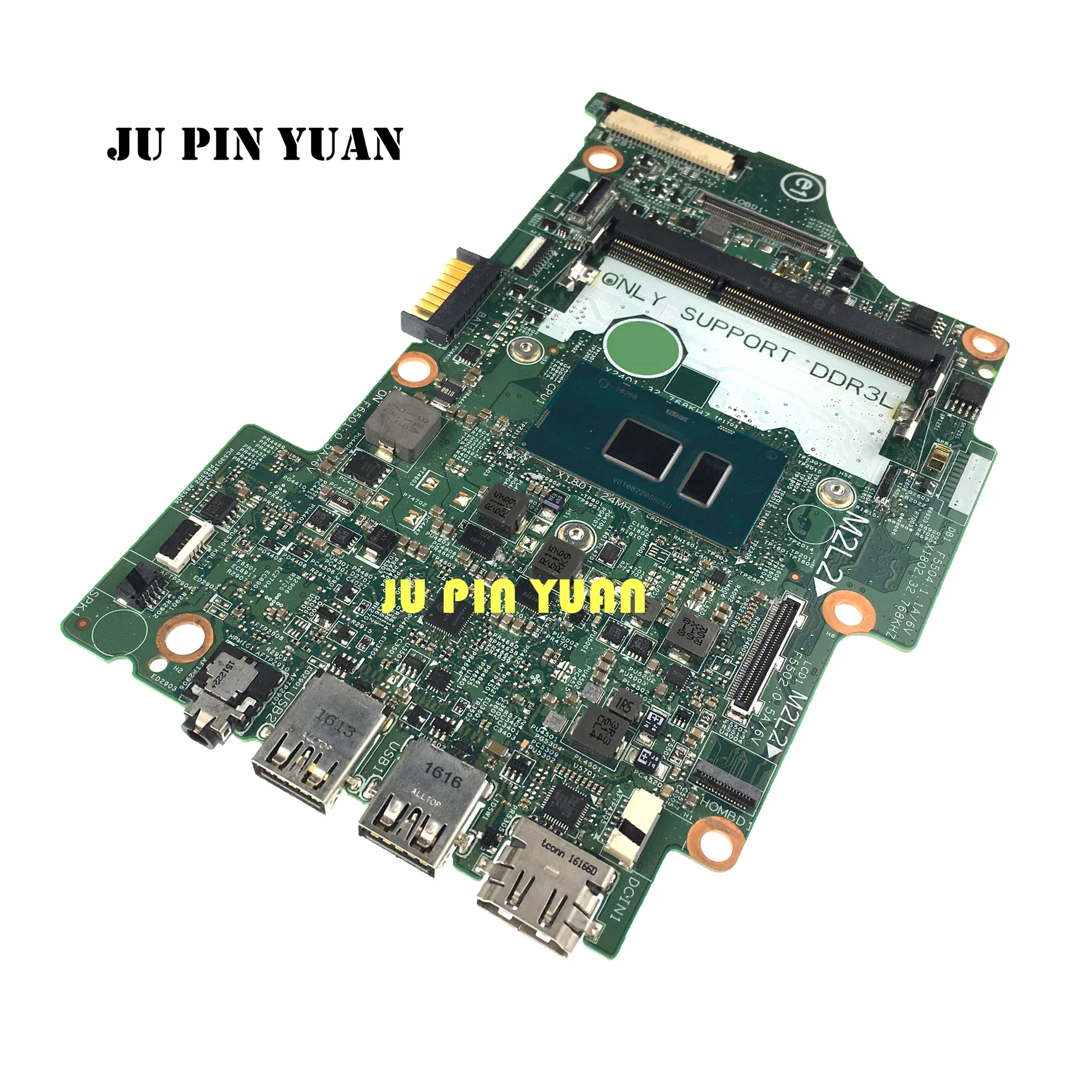 

Материнская плата для ноутбука Dell Inspiron 7359, 7353, 7568, модель blkn06j 0KN06J 14275-1 с процессором I3-6100U DDR4, полностью протестирована