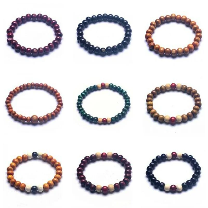 Браслет с бусинами Будды для мужчин и женщин браслет занятий йогой Подарочная