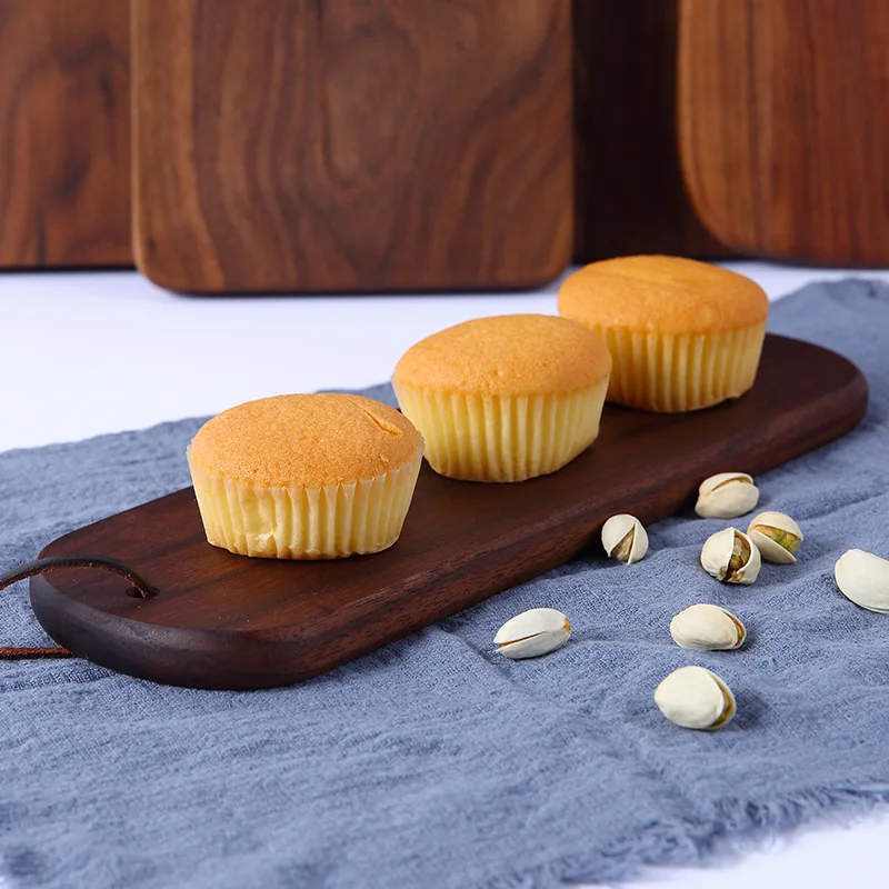 Доска разделочная деревянная из черного ореха доска для фруктов дюйма западных