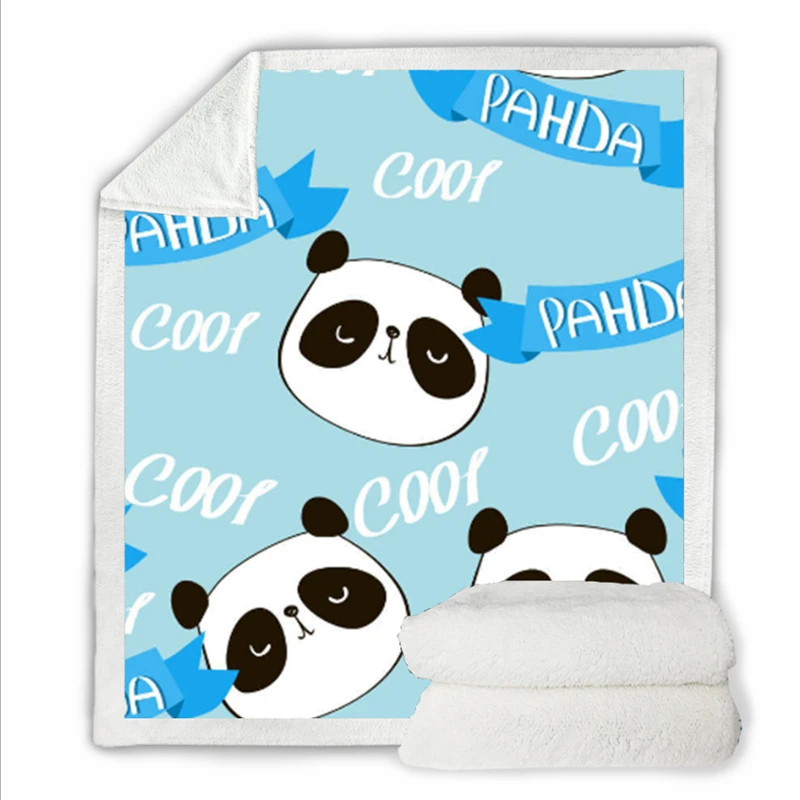 Тяжелое одеяло мультфильм аниме двойной теплый плед диван массивное вязаное