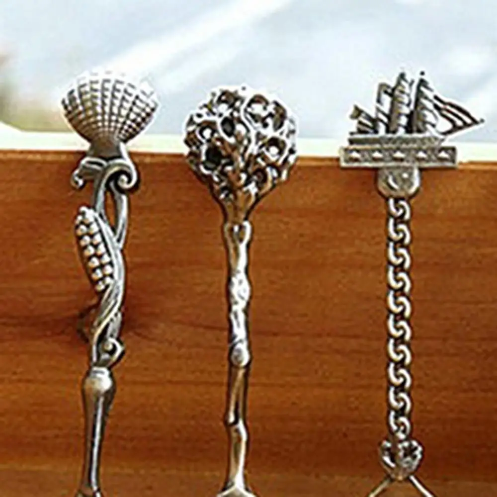 5 шт. стиль ретро Готический Стиль резной узор Кофе закуски к чаю сахара Кухня