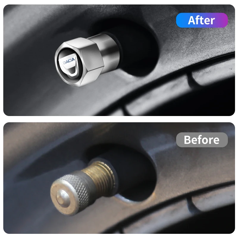 4 шт. колпачки для клапанов автомобильных колес из алюминиевого сплава |