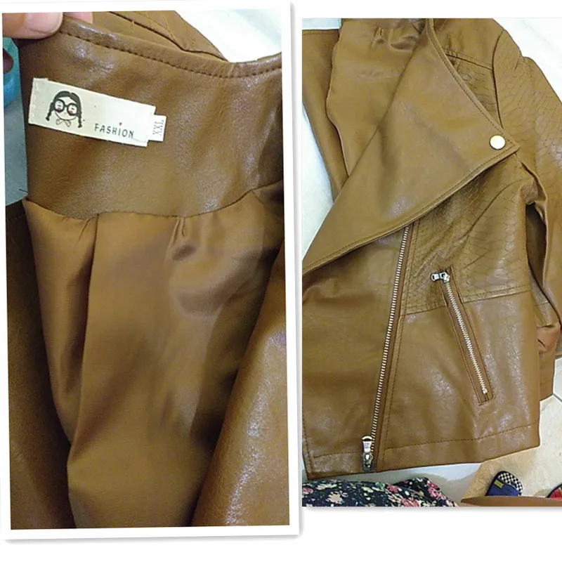 Женский тонкий кардиган из ПУ кожи с длинным рукавом|short jacket|women cardigan jacketjacket slim |