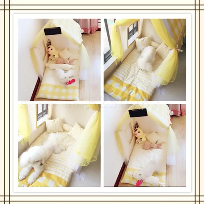 Наполнитель для кошек и собак домик собаки ся сяочжун снимается моется кровать