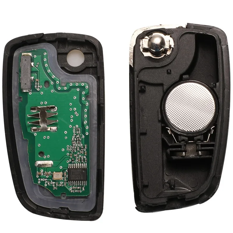 2/3 кнопок 433 МГц 4A PCF7952E откидной дистанционный ключ для Nissan Qashqai J11 Pulsar C13 Juke F15 X-Trail