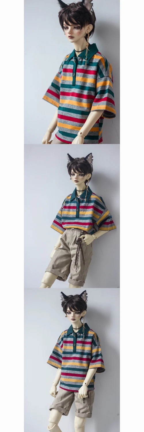 BJD футболка верхняя одежда для 1/4 1/3 SD17 70 см 1" 24" Tall BJD кукла MSD DK DZ AOD DD кукла HEDUOEP