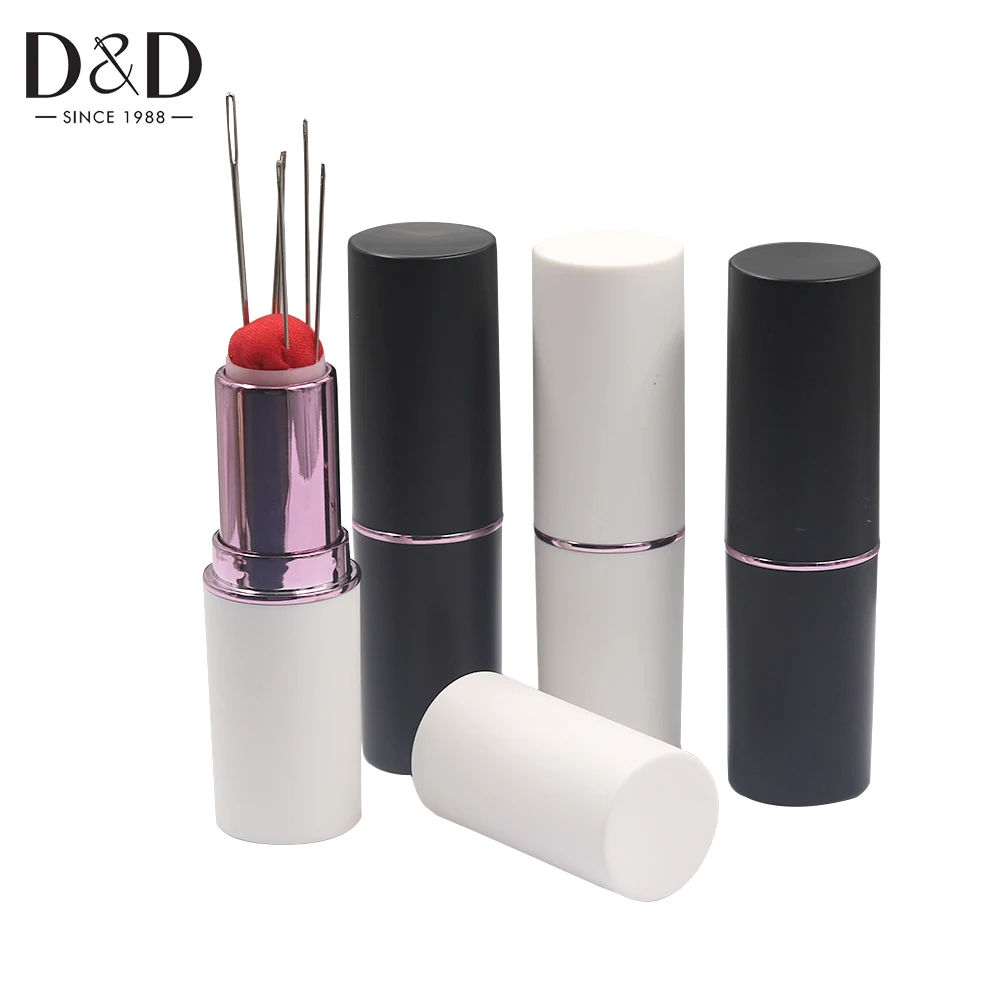 D & новая игольчатая булавка для губной помады Выдвижная портативная безопасная