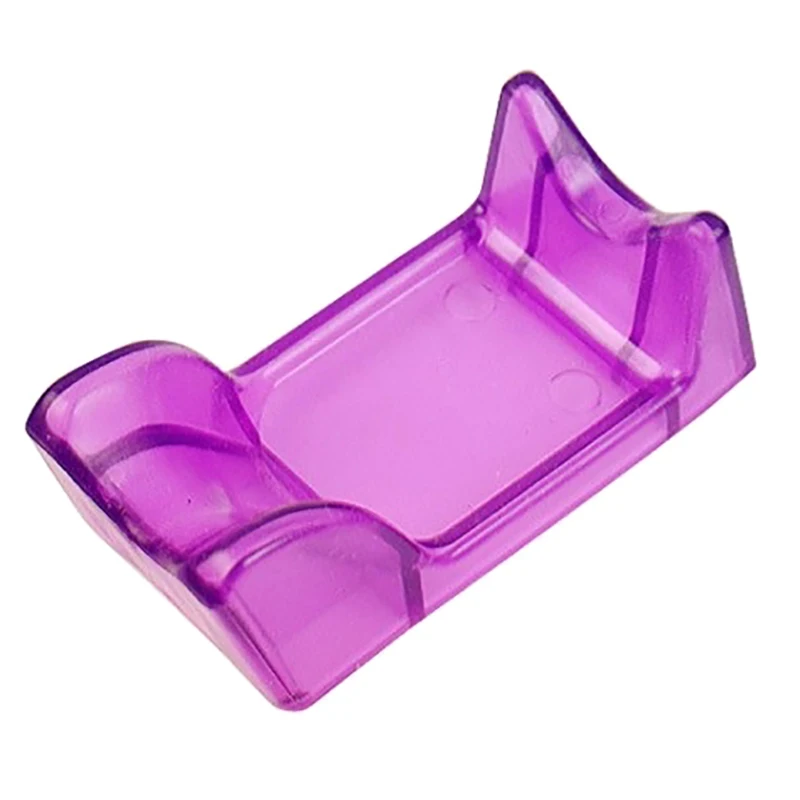

1PCS Purple Plastic Stand For Nails Art Electric Nail Craft Drill File Bit Manicure Machine Pen Holder