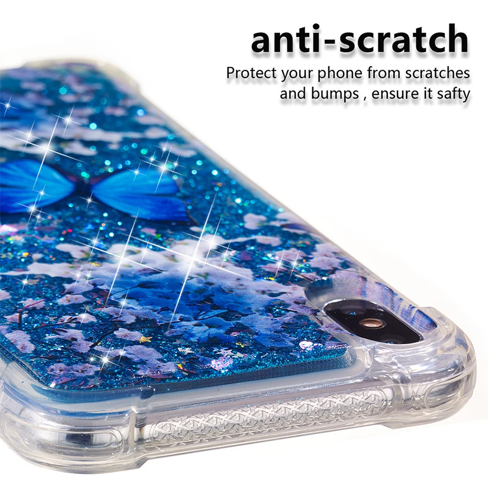 Блестящий Жидкий чехол для iPhone 11 Pro Max iPod Touch 5 6 7 задняя крышка XS 10 X 5S SE 2020 6S 8 Plus