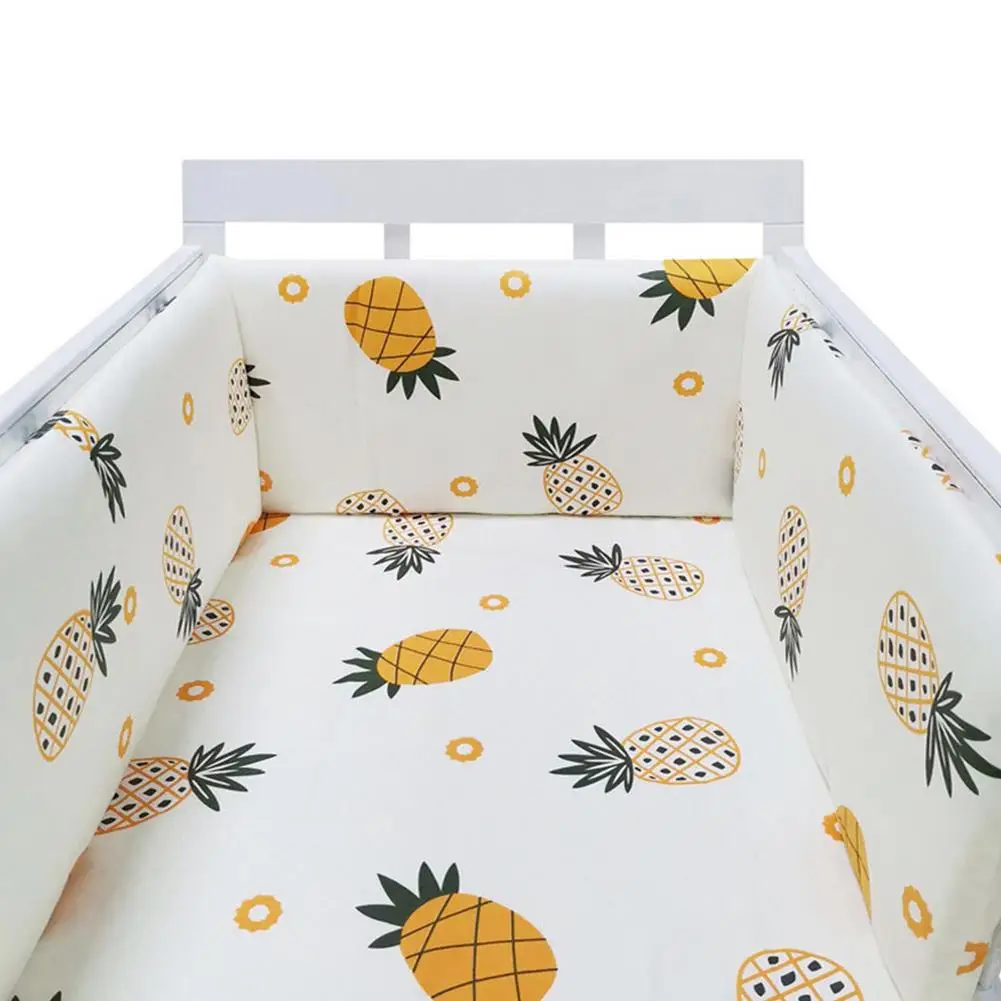 

Ins Nordic Crib Anti-collision Bed Circumference Baby Bed Thicken Bumper Crib Around Cushion Cot Protector Pillows Room Decor