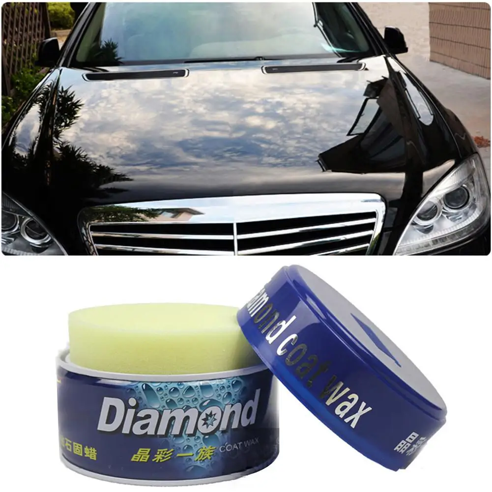 

Premium Carnauba Car Wax Crystal Hard Wax Paint Care Scratch Repair Maintenance Wax Paint Surface Coating Free Sponge