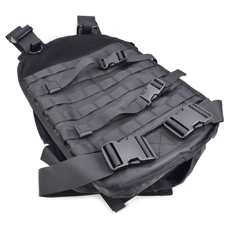 

Military Tactical Backpack Molle Combat Vest Multi-Function Invisible Flip Up Knapsack Army Outdoor Sports Bag Hunting Rucksack