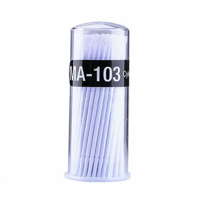 

100Pcs Disposable Eyelashes Extension Individual Lash Removing Swab Micro Brush For Eyelash Extension Tools