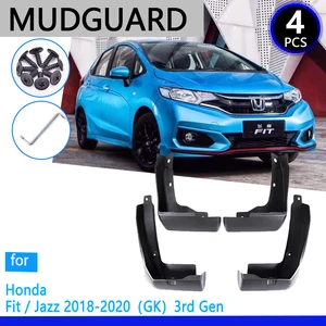 mudguards fit for honda fit jazz gk 2018 2019 2020 car accessories mudflap fender auto replacement part free global shipping
