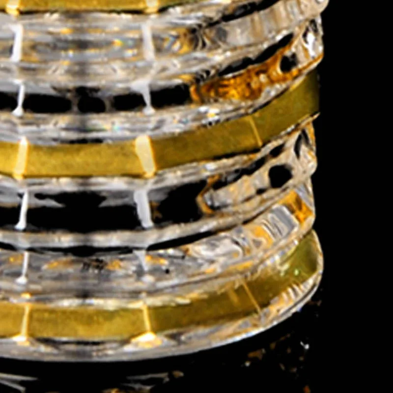 

Set of 2 top quality crystal whiskey wine glass for party club beer drinking glass cups 200901-15