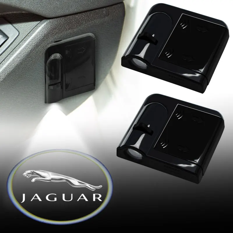 

2pcs Car Door Welcome Light Auto Sign Lamp For Jaguars Accessories XF XE XK F E-Pace F-Pace I-Pace F-TYPE X S F Type XJ XEL XFL