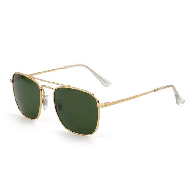 Uv400 Sunglasses Men Metal Frame | Metal Designer Glasses