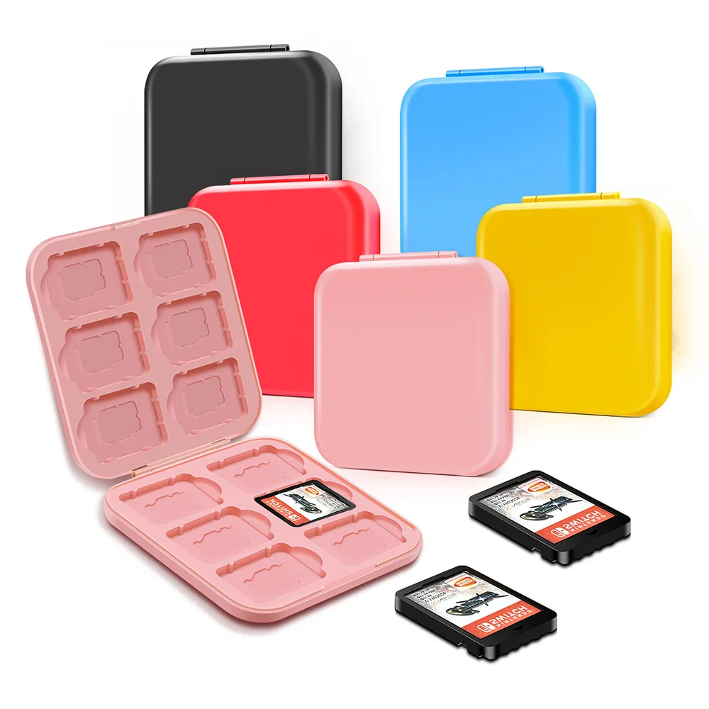 

2021 Newest For Nintend Switch Shockproof Game Cards Case NS Hard Shell Box for Nitend Switch Games Storage Accessories 12 in 1