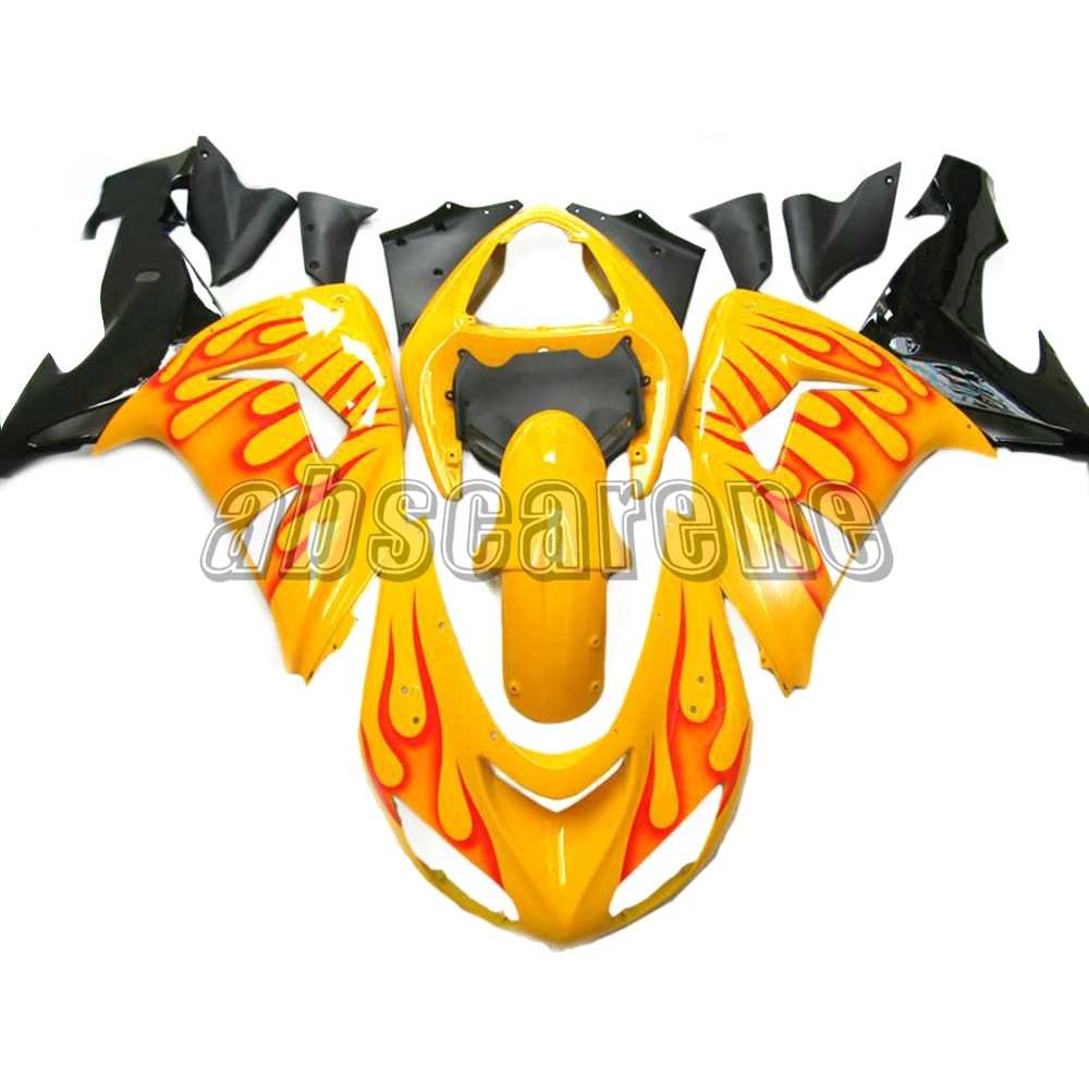 Полный комплект обтекателей для Kawasaki ZX10R 2006 2007 Φ 06 07 ABS пластиковый Кузов