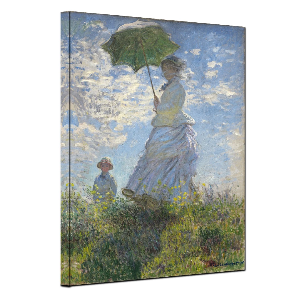 Клод Моне и сон Жан на горе настенное искусство для украшения дома известное