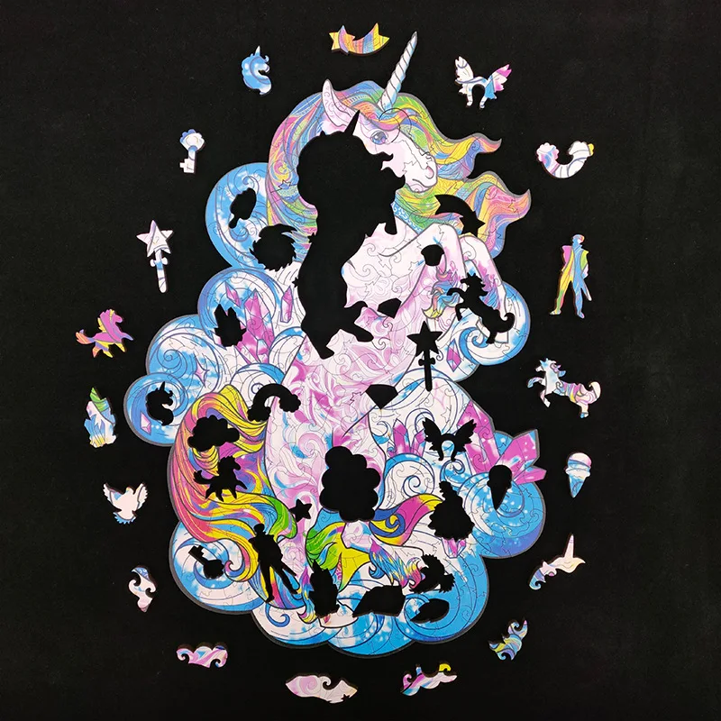 Золотая рыбка бабочка Дракон неправильной формы вдохновляющий Единорог