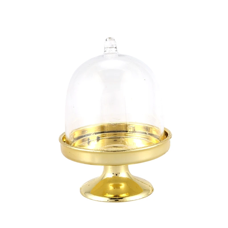 12x мини торт стенд кекс коробка Свадебная вечеринка пластиковые конфеты