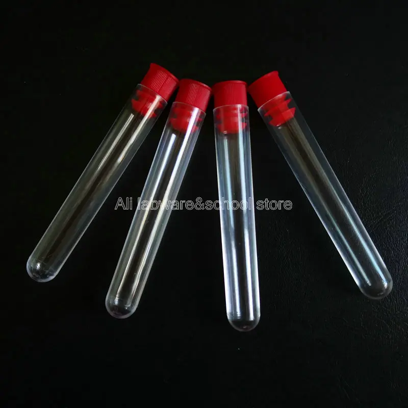 Пластиковые пробирки u образной формы с пусковыми крышками школьные