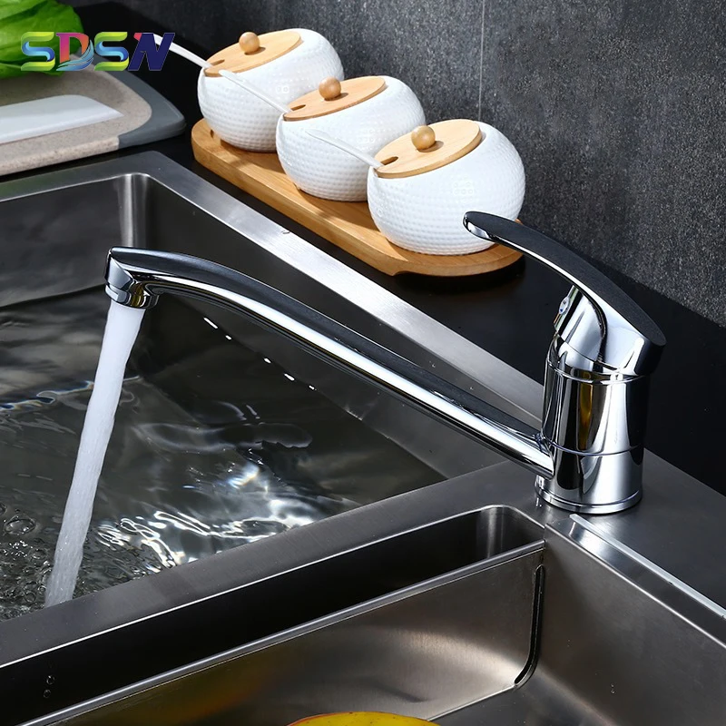 Медный смеситель для раковины с вращением SDSN ванной комнаты качественный