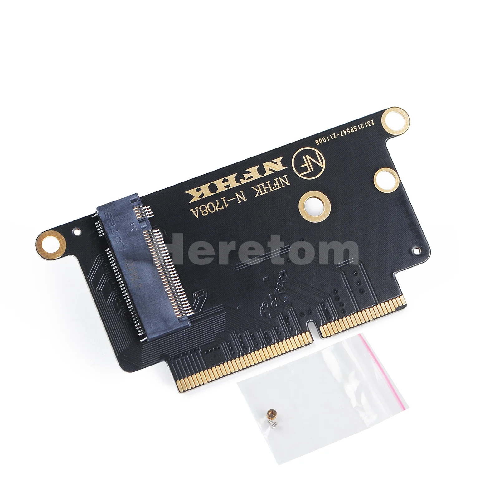 10pcs/Lot NVMe PCI Express PCIE to M.2 A1708 SSD Adapter Card N-1708A For Macbook Pro Retina 13