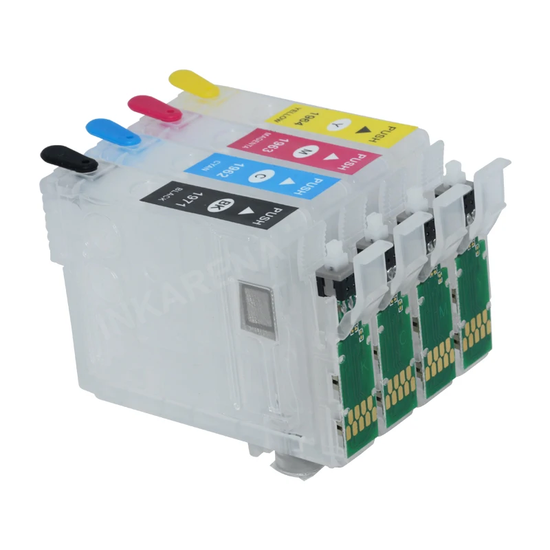 Картриджи чернильные INKARENA T1971 XL многоразовые для картриджей Epson tсигнал 101