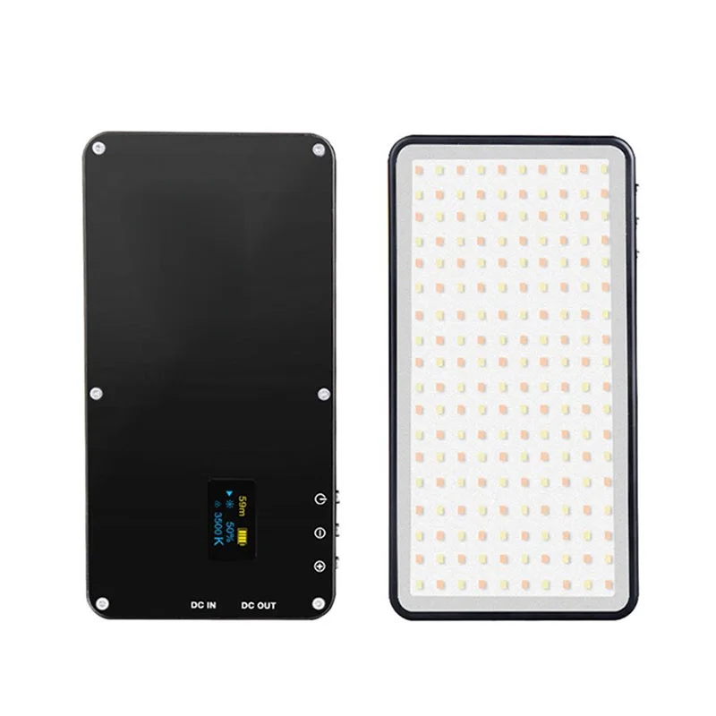 

Video Light Portable Photography Lighting 4500mAh LED Video Light 180 LEDs Fill Light Soft Diffuser