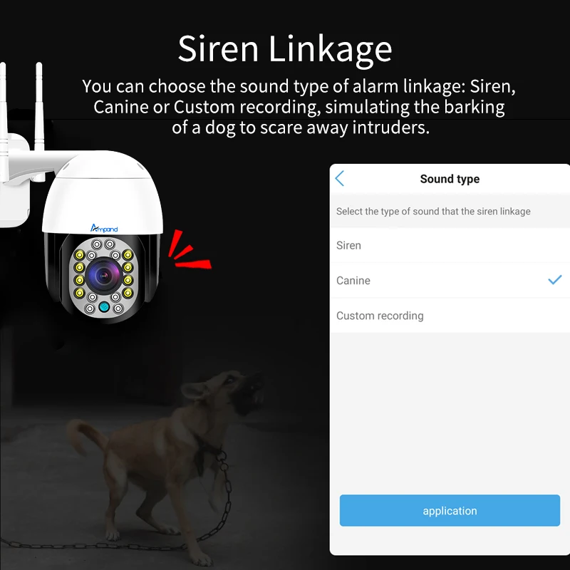 Купольная камера видеонаблюдения ptz водонепроницаемая наружная безопасности 2