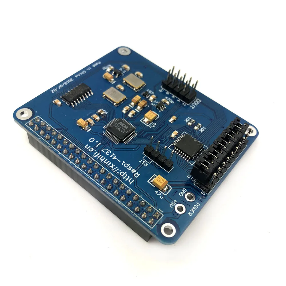 Lusya Raspi-4137 Raspberry Pi цифровой трансляционный сетевой плеер поддерживает 32bit 384K DSD256