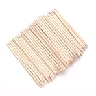 100 шт.упак. с двойным концом нейл-арта деревянные палочки для кутикулы толкатель Remover Педикюр профессиональный набор инструментов для ногтей