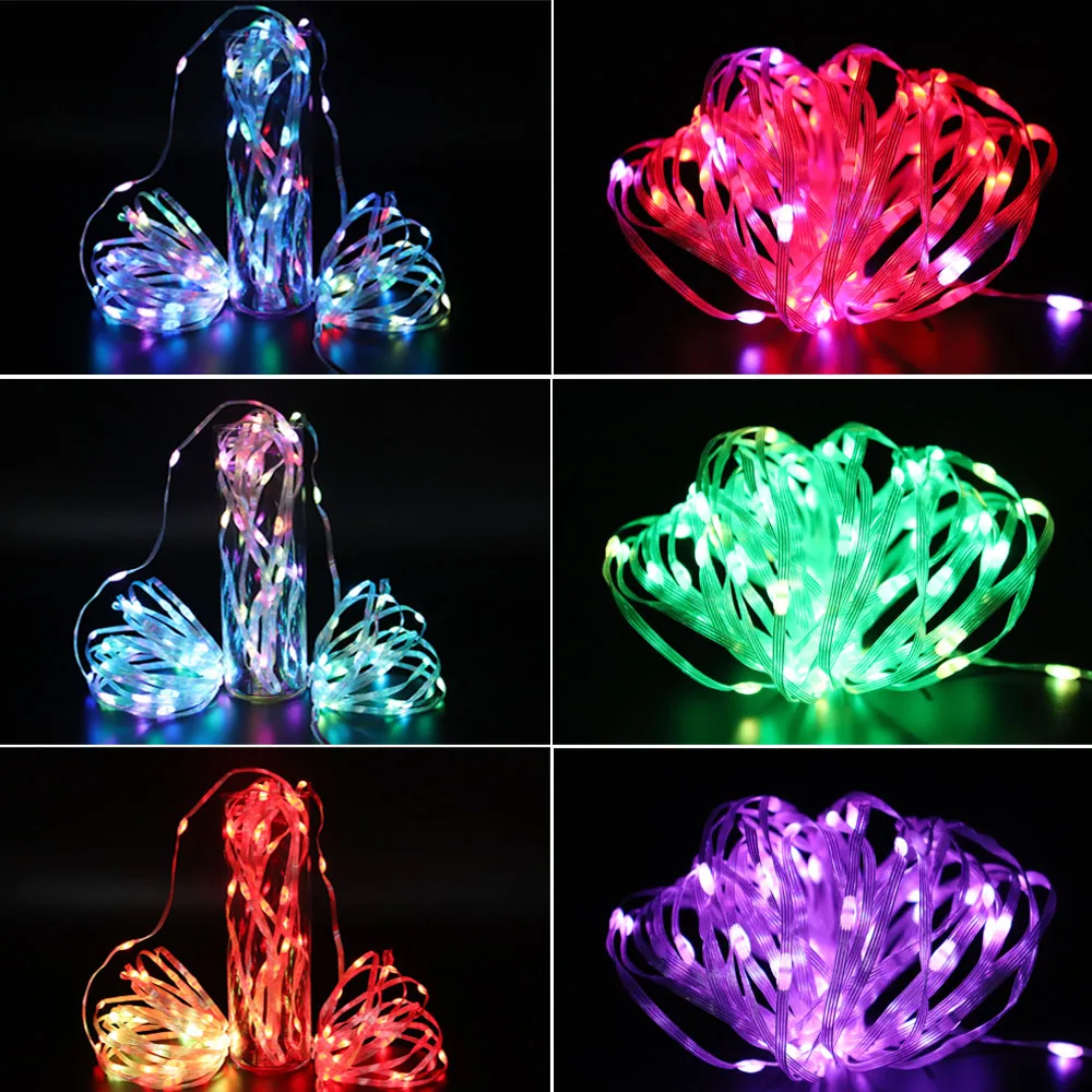 WS2812B USB светодиодная Рождественская гирлянда WS2812 RGB полоса Bluetooth Музыка