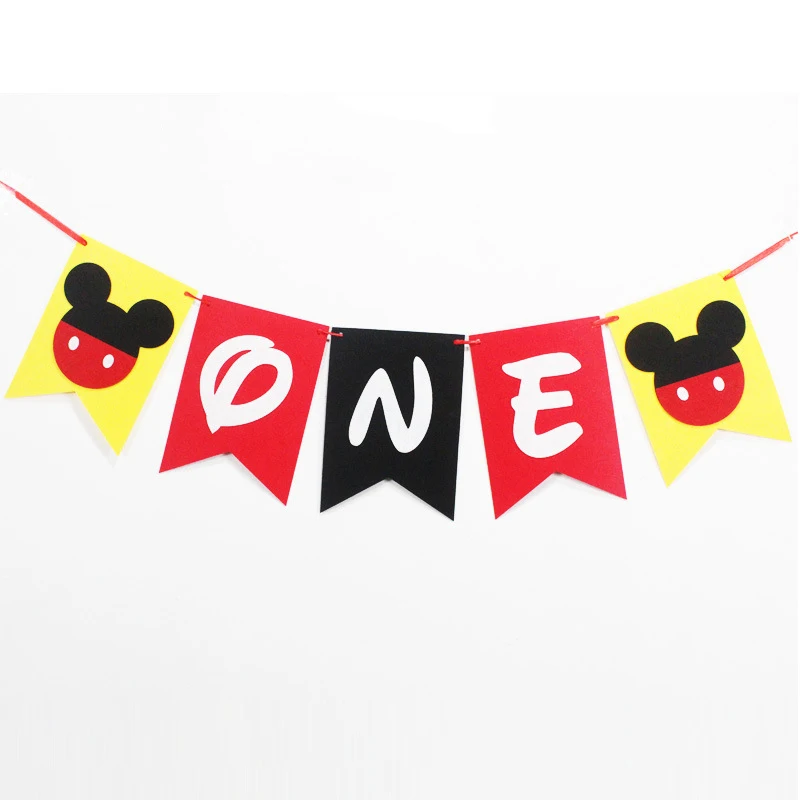 Disney Минни вечерние Декор одноразовая посуда под искусственные бриллианты стразы