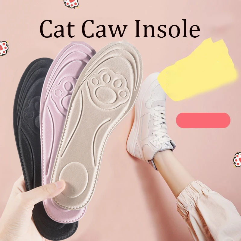 

4D Flock Memory Foam Orthotic Insole Unisex Massage Insoles Arch Support Orthopedic Insoles Outdoor Sweat-absorbent Shoe Pad