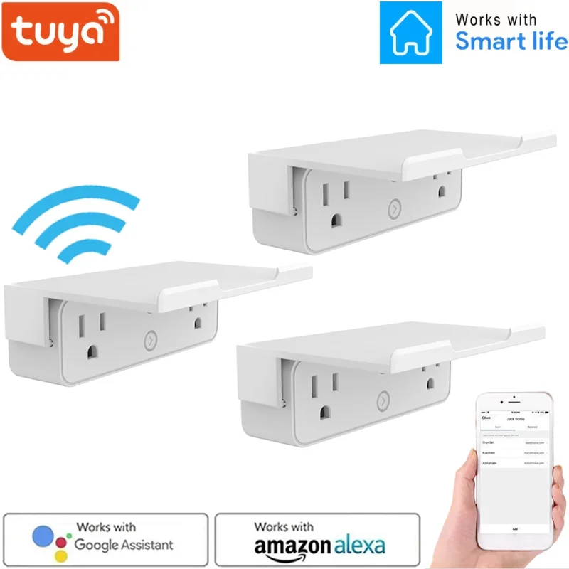 

Умная розетка с Wi-Fi, 10 а, с монитором питания