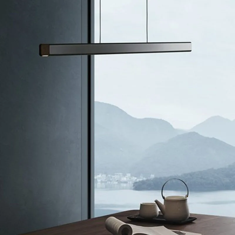 Офисный Светодиодный Потолочный подвесной светильник LukLoy Современная Подвесная