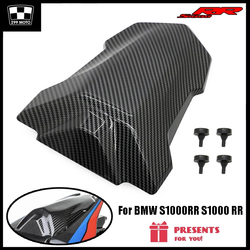 

For BMW S1000RR 2019-2020 Motorcycle ABS Carbon Fiber Rear Seat Plate Rear Hump Rear Tail Guard S1000RR 2019-2020